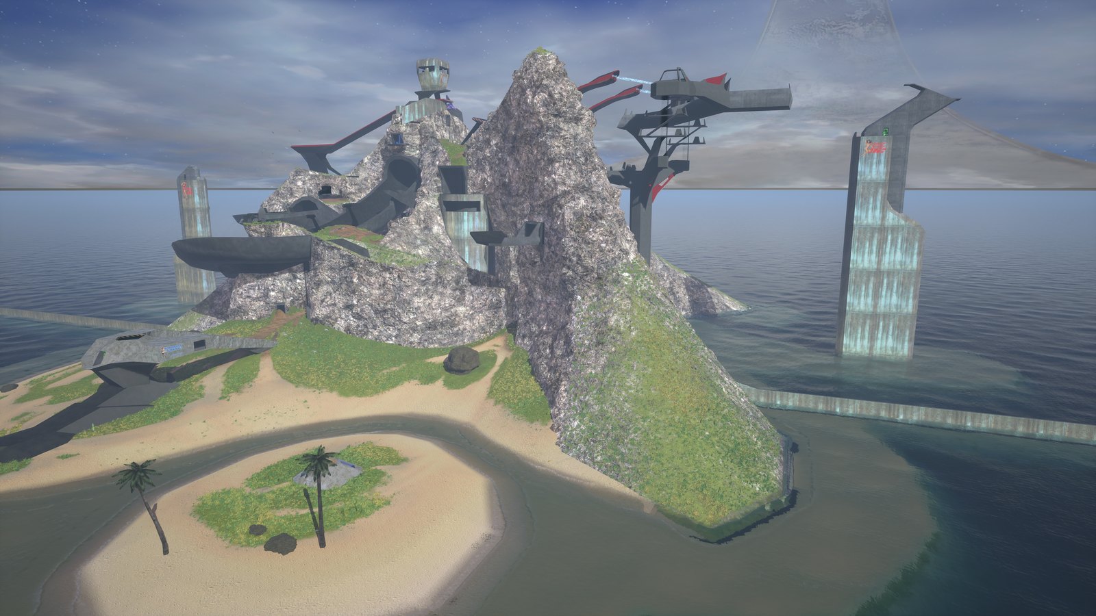 Yoyorast Island in Halo Campaign Evolved