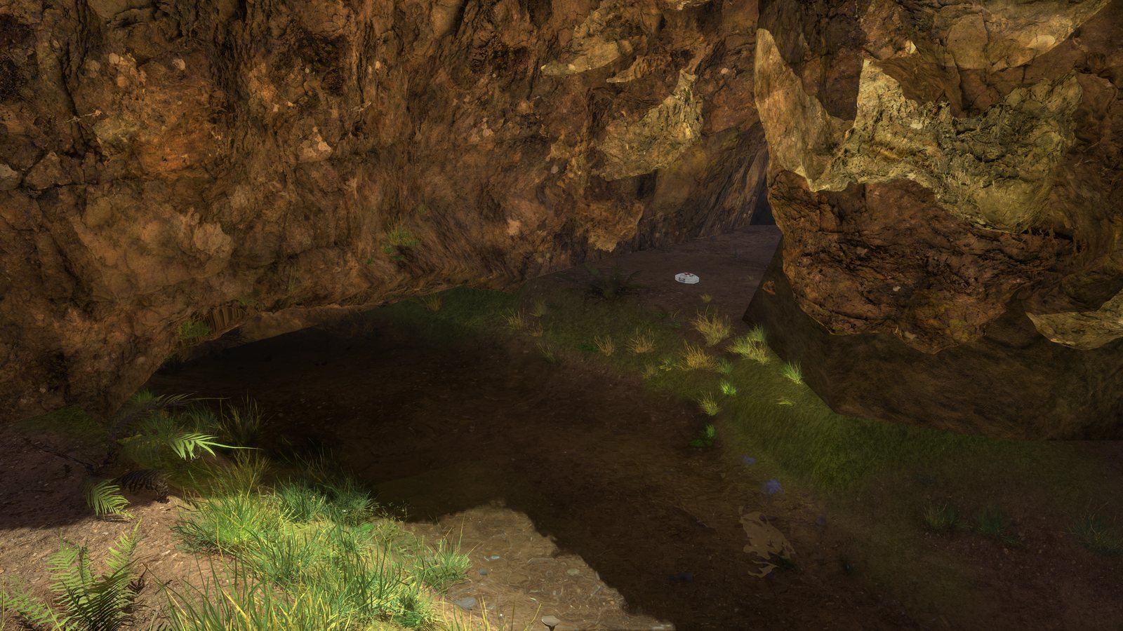 The creek under the overhangs (remastered)