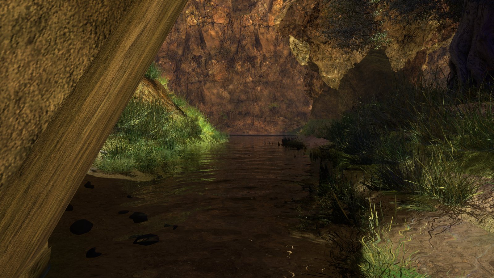 The creek at water level (remastered)