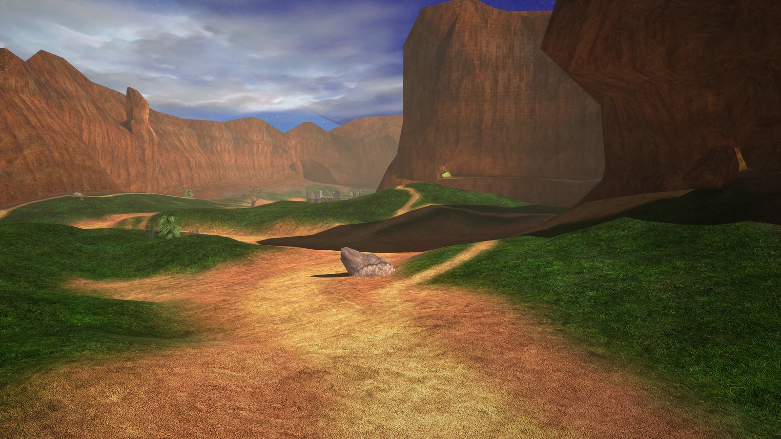 The valley path (classic)