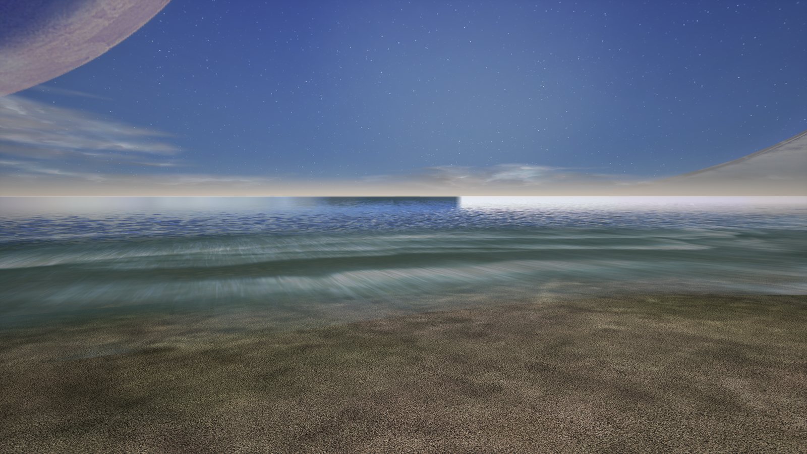 The beach at eye level (classic)