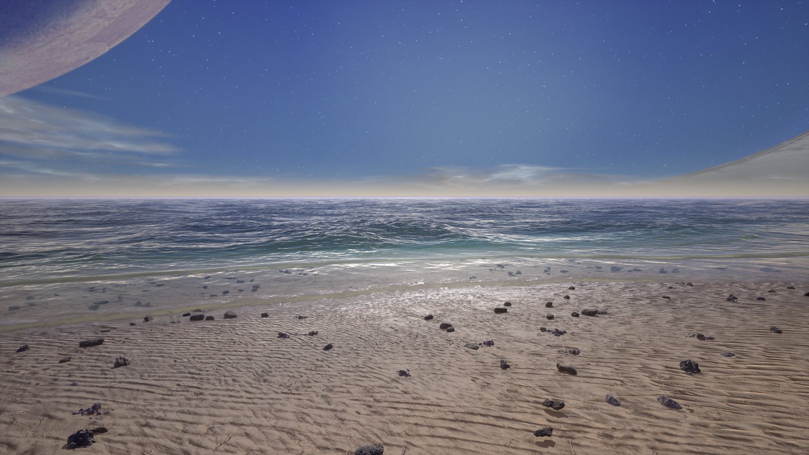 The beach at eye level (remastered)