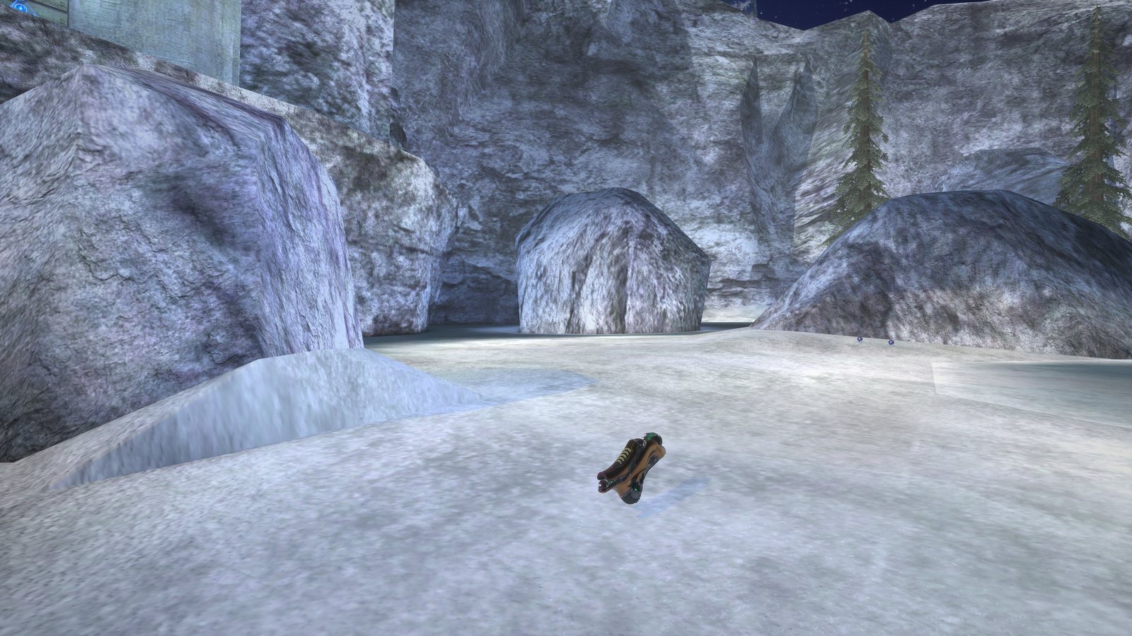The snow field below (classic)