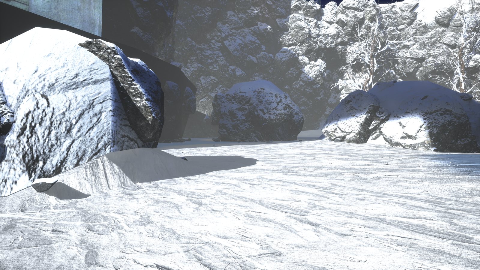 The snow field below (remastered)