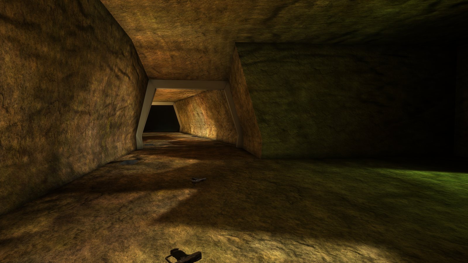 A tunnel through the rock (classic)
