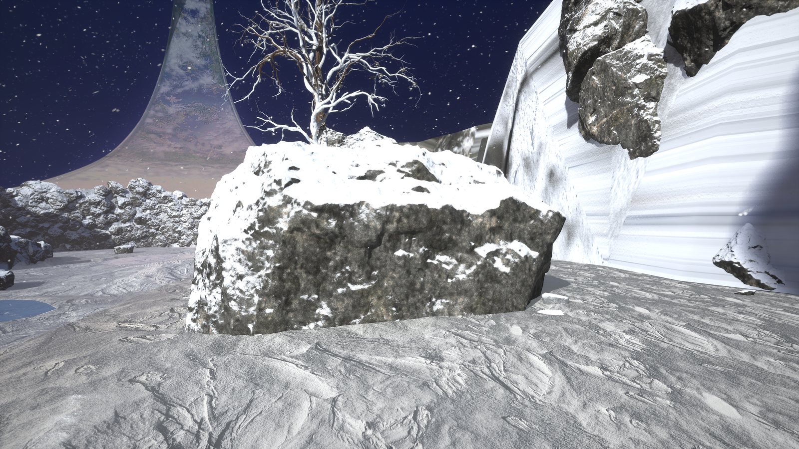 By the glacier wall (remastered)