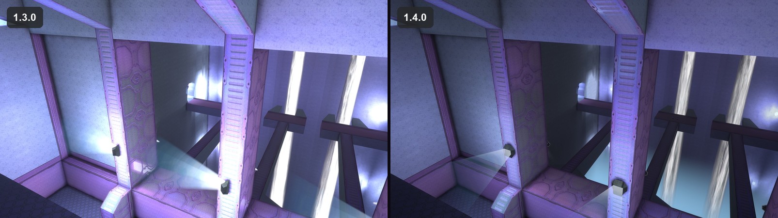 Damnation, 1.3.0 and 1.4.0