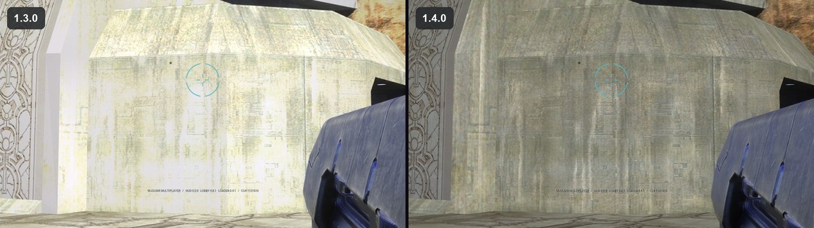 A Death Island base wall, 1.3.0 and 1.4.0